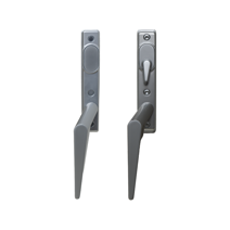 Ett greps vrider balkongdør